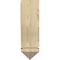 Ekena Millwork Olympic Arts & Crafts Rough Sawn Bracket, Douglas Fir, 6"W x 20"D x 20"H BKT06X20X20OLY03RDF - alternate 2